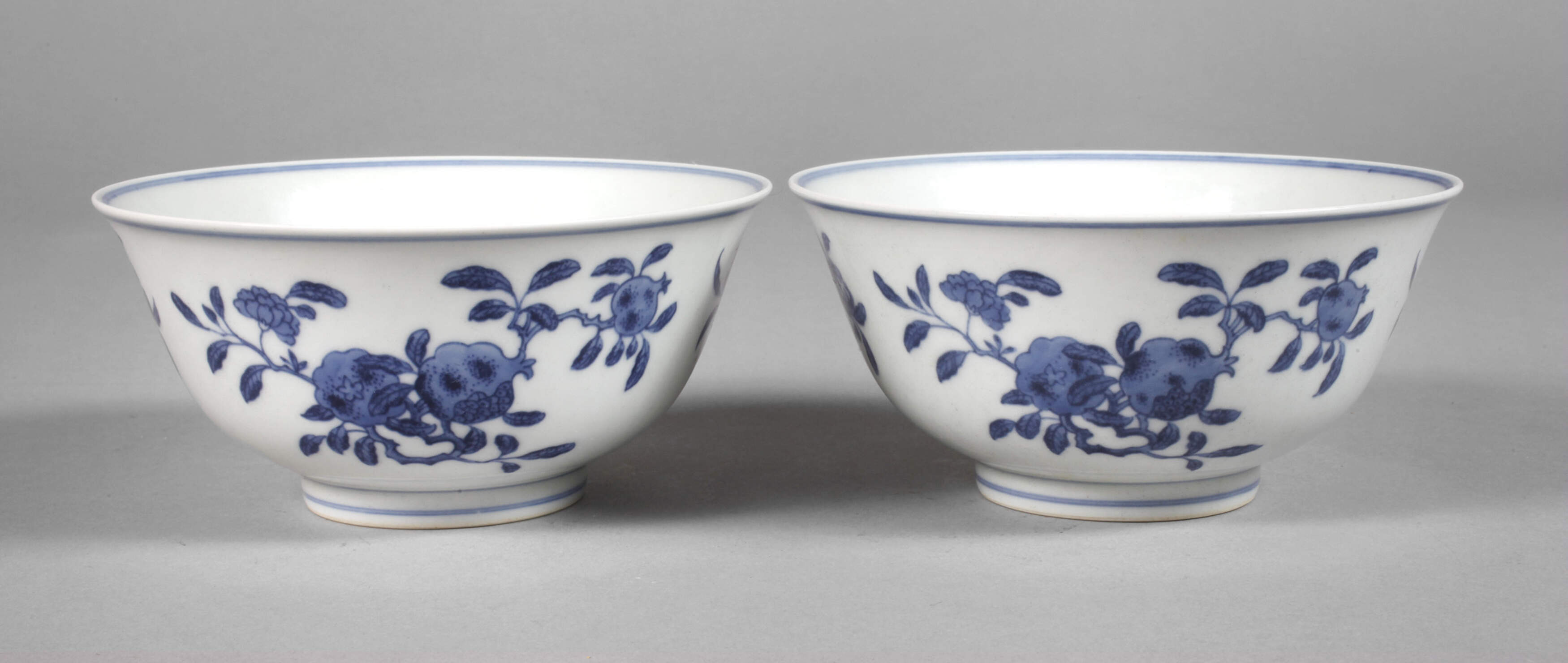 Paar große Teeschalen