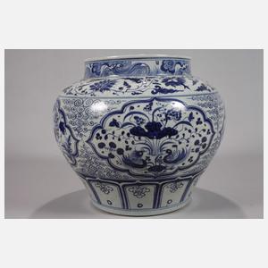 Große Schultervase im Yuan-Stil