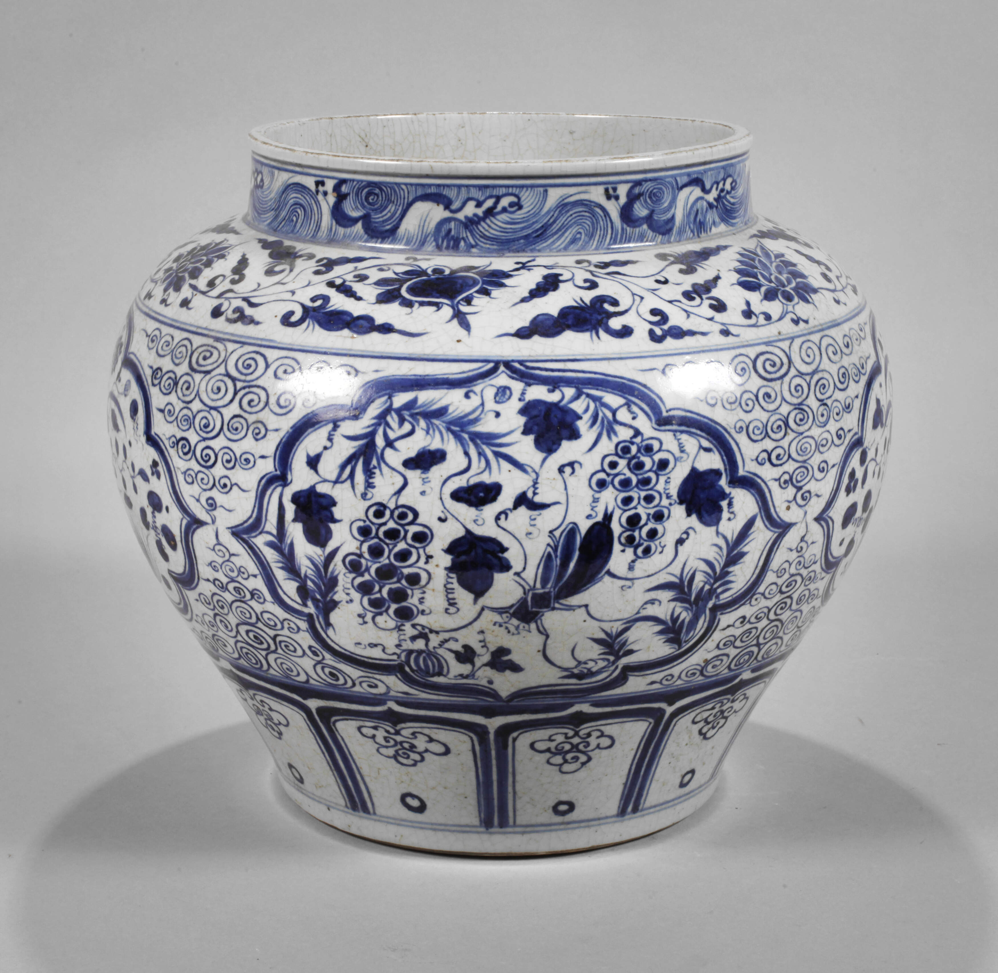 Große Schultervase im Yuan-Stil