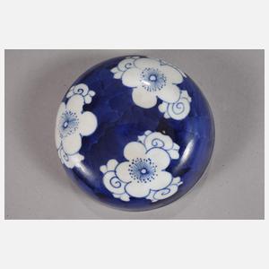 Paar große Pflaumenblüten-Ingwertöpfe