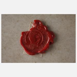 Paar große Pflaumenblüten-Ingwertöpfe