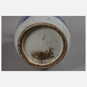 Sehr große Balustervase