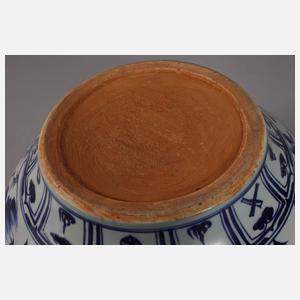 Yuan-Schultertopf "Reiter und daoistischer Heiliger"