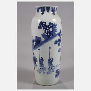 Paar große Rouleau-Vasen