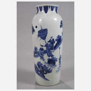 Paar große Rouleau-Vasen