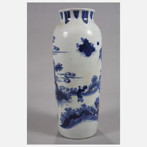 Paar große Rouleau-Vasen