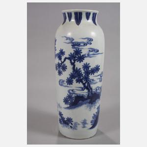 Paar große Rouleau-Vasen