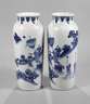Paar große Rouleau-Vasen