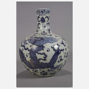 Große Tianqiuping-Drachenvase