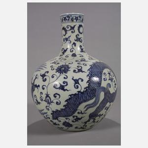 Große Tianqiuping-Drachenvase