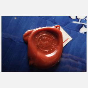 Große Pflaumenblüten-Balustervase