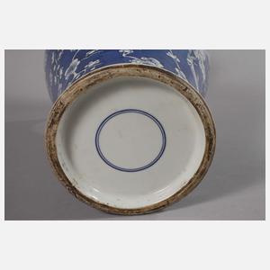 Große Pflaumenblüten-Balustervase