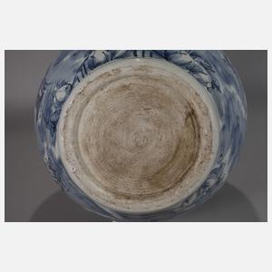 Große Tianqiuping-Vase „Das Paradies der Unsterblichen“