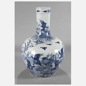 Große Tianqiuping-Vase „Das Paradies der Unsterblichen“