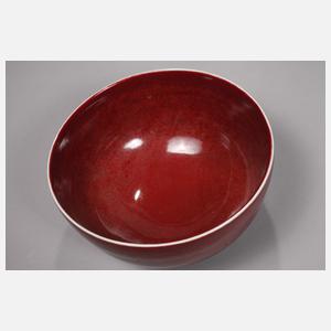 Drei Schalen mit Rote-Bohnen-Glasur