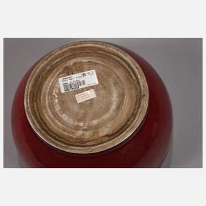 Drei Schalen mit Rote-Bohnen-Glasur