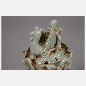 Altar- oder Tischaufsatz Seladon