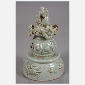 Altar- oder Tischaufsatz Seladon