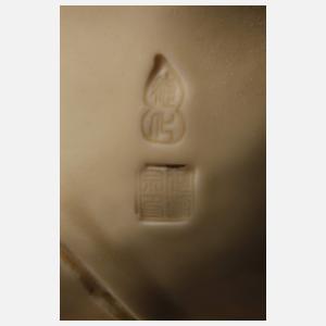 Blanc-de-Chine-Figur "Segnende Guanyin"