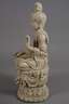 Blanc-de-Chine-Figur eines Bodhisattvas