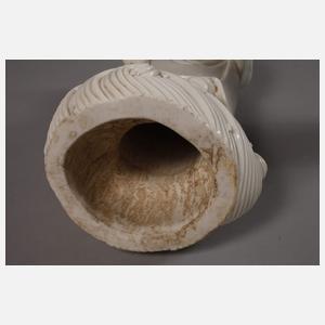 Seltene Blanc-de-Chine-Figurengruppe der acht Unsterblichen