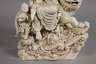 Große Blanc-de-Chine-Figur des Avalokiteshvara Simhanada