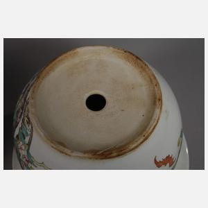 Paar Pfirsichbäumchen-Cachepots