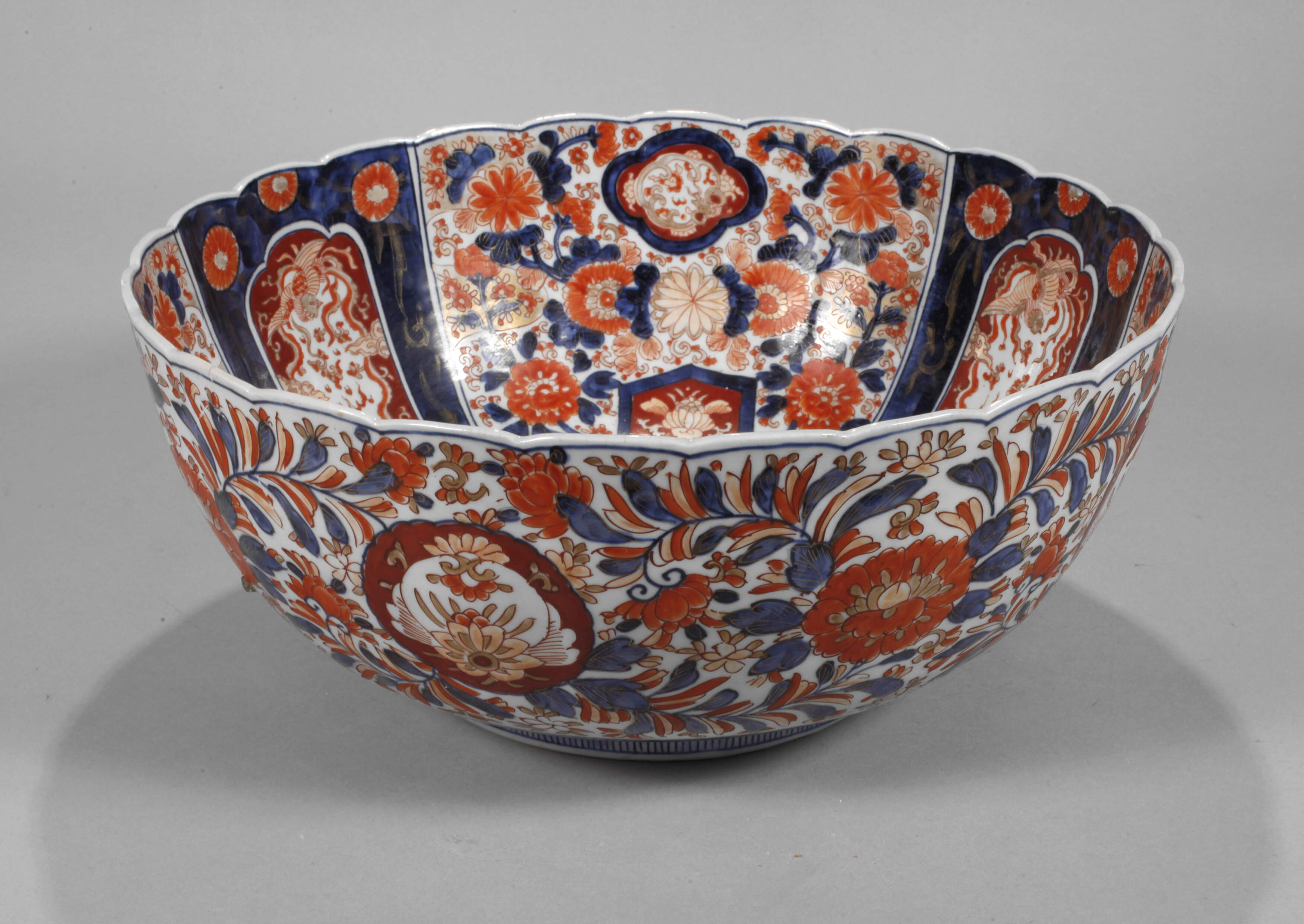 Seltene große Imari-Punch-Bowl