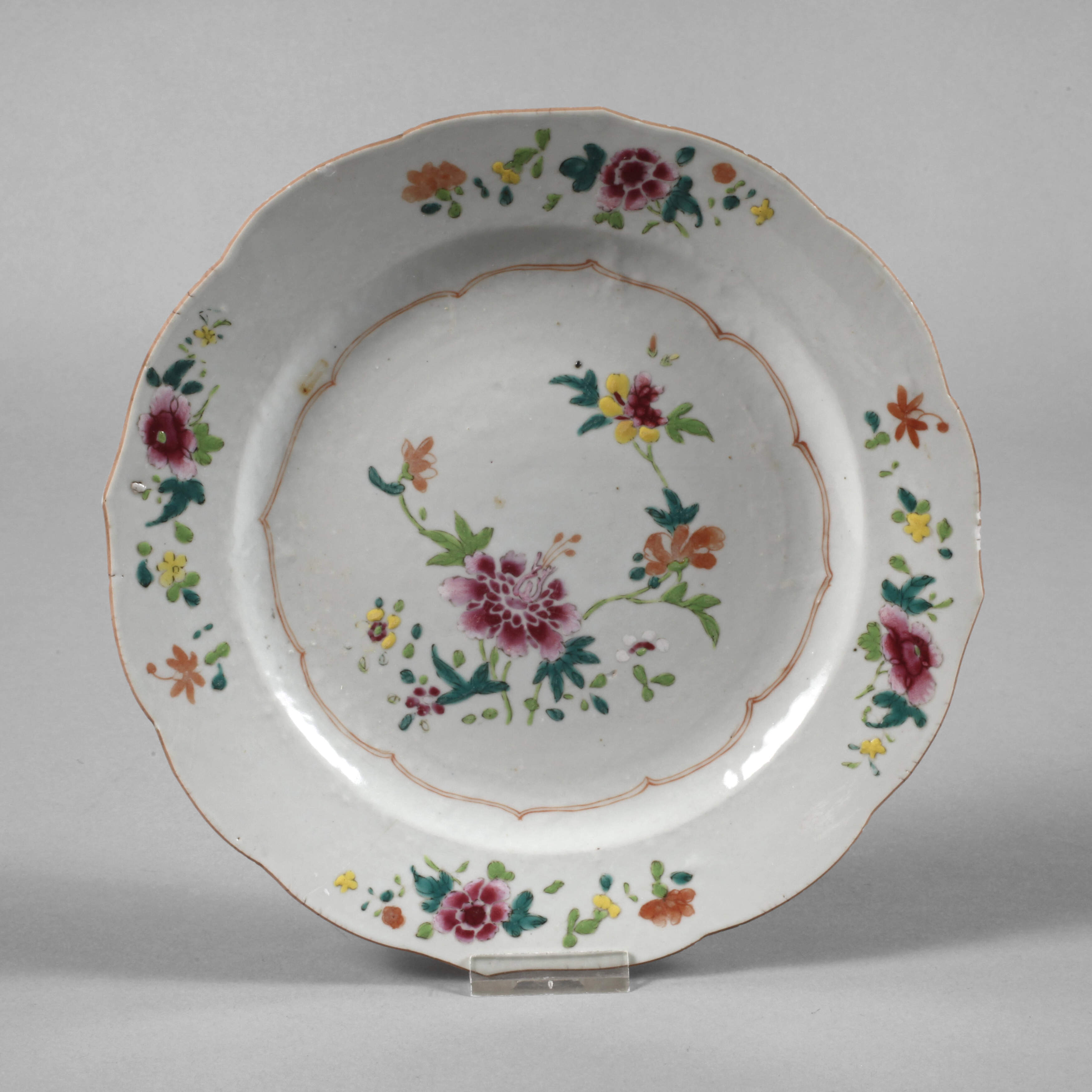 Blumenteller Famille Rose