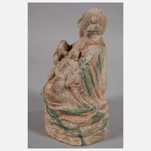 Budai mit spielenden Kindern