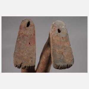 Vier Eunuchen-Figuren