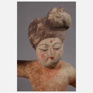 Reiter und Polospielerin