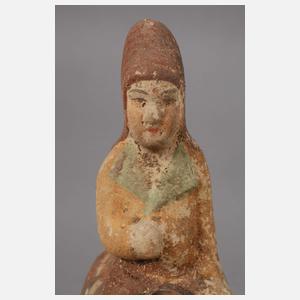 Reiter und Polospielerin