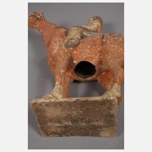 Reiter und Polospielerin