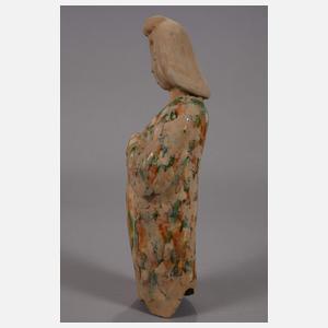 Fat Lady mit Sancai-Glasur