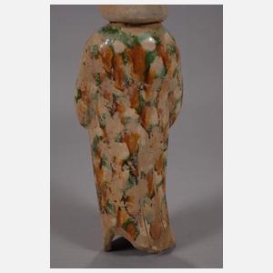 Fat Lady mit Sancai-Glasur