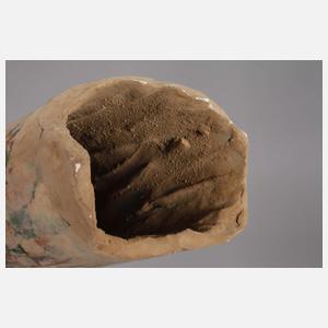 Fat Lady mit Sancai-Glasur