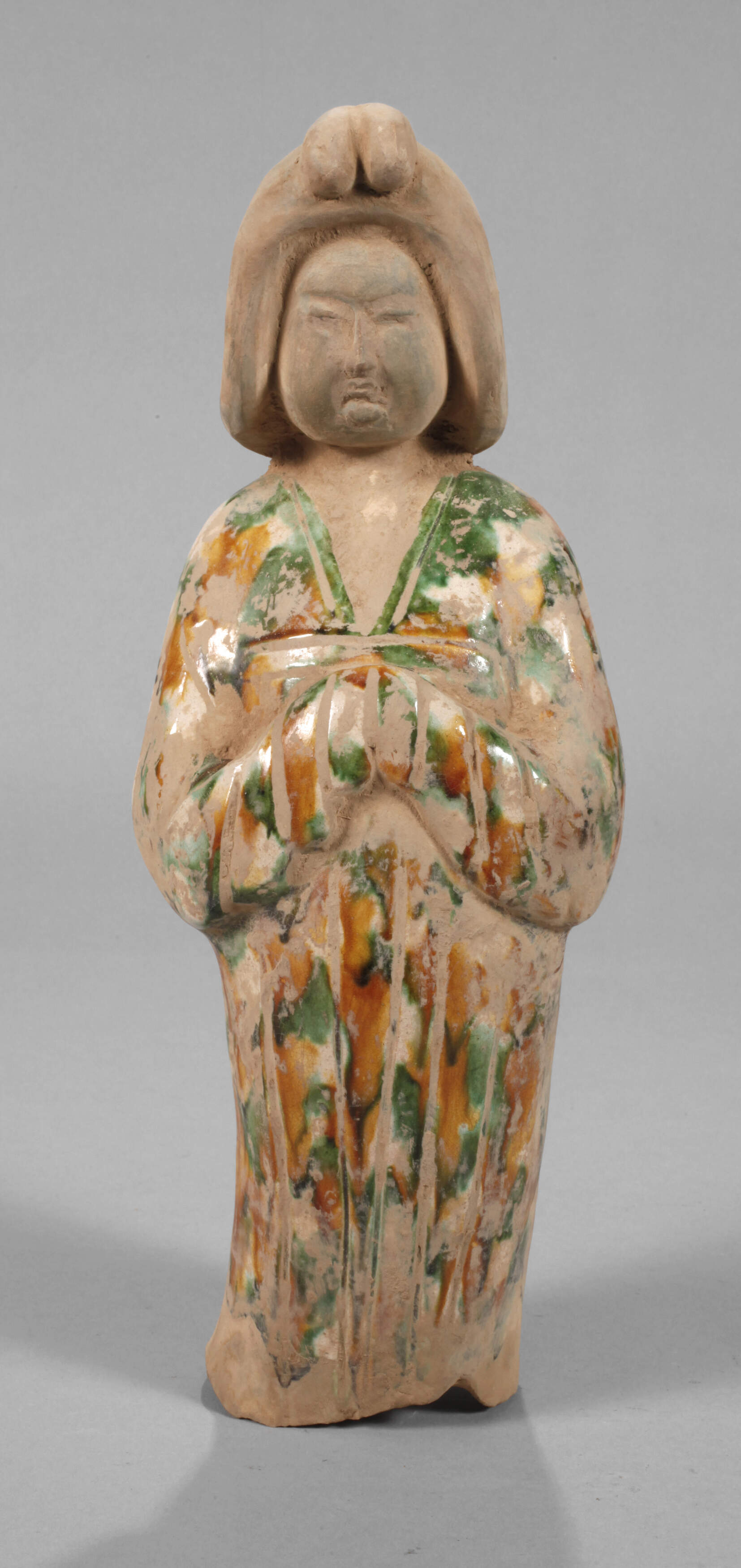 Fat Lady mit Sancai-Glasur