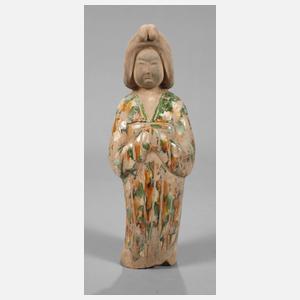 Fat Lady mit Sancai-Glasur