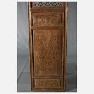 8-teiliger Wandschirm