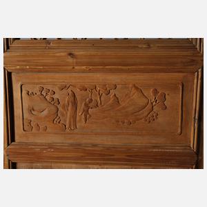 8-teiliger Wandschirm