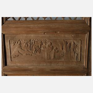 8-teiliger Wandschirm