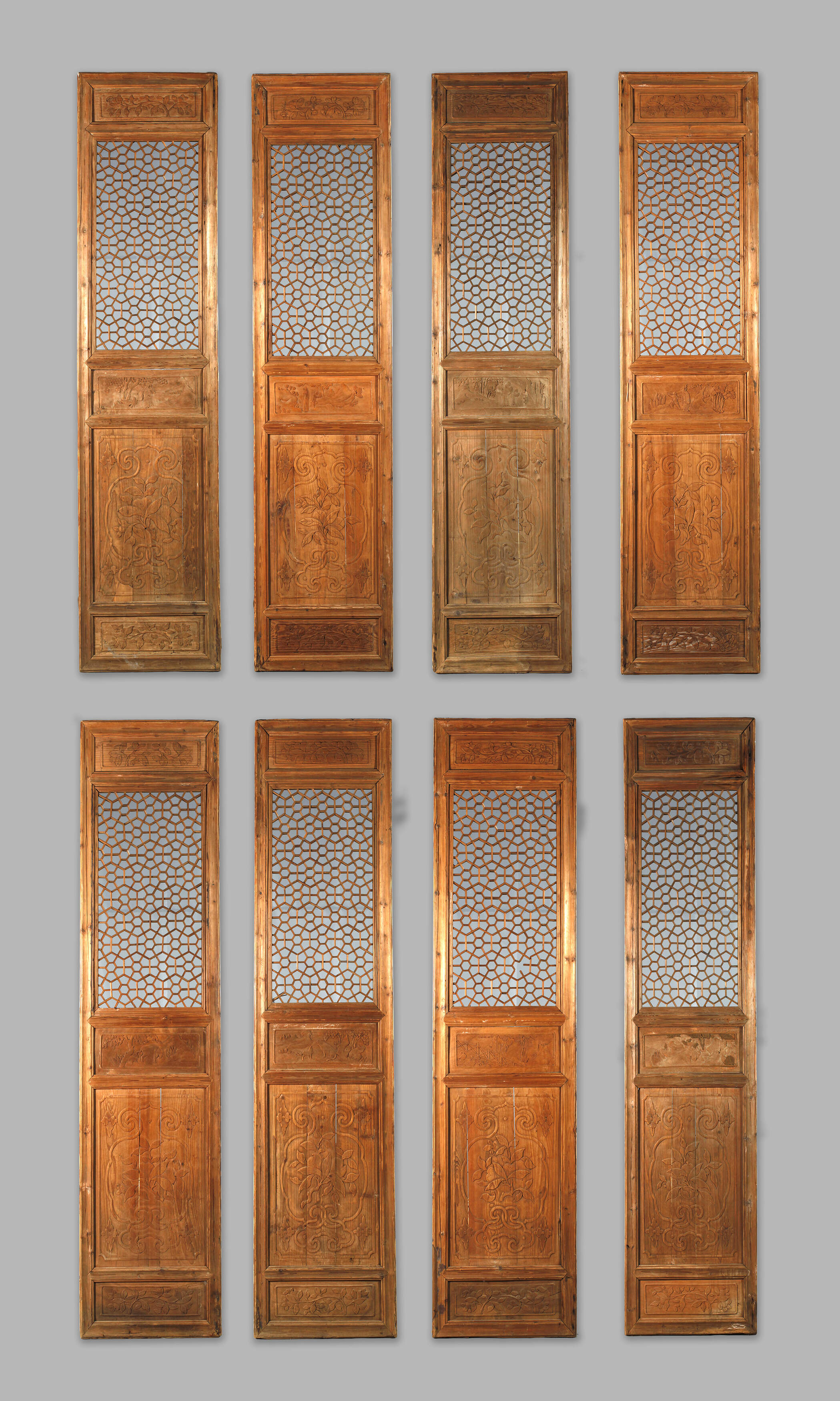 8-teiliger Wandschirm