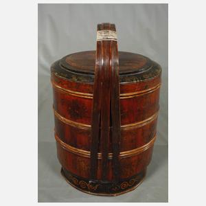 Paar große Etagenkörbe