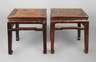 Paar FANGZHUO-Beistelltische im Ming-Stil