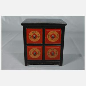 Kleiner chinesischer YAOCHU-Apothekerschrank