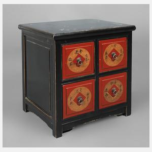 Kleiner chinesischer YAOCHU-Apothekerschrank