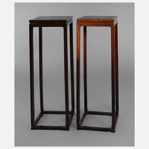 Paar XIANGJI-Hochtische YIN-YANG