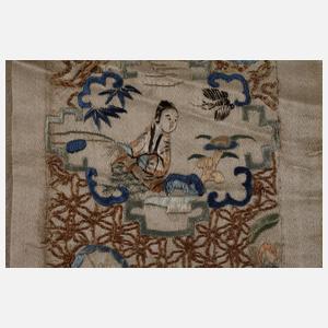 Drei seidene KESI-Ärmelbänder