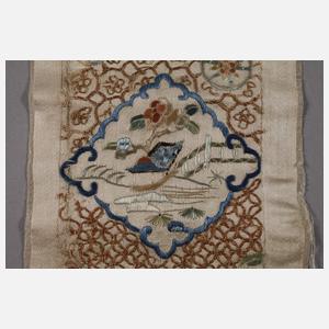 Drei seidene KESI-Ärmelbänder